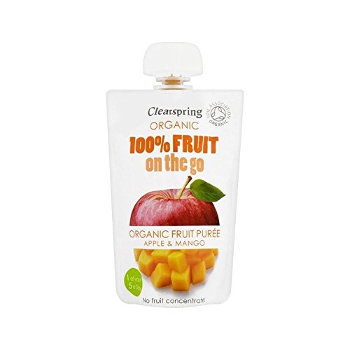 Clear Bio-Fruchtpüree Apfel-Mango-100G von Clearspring