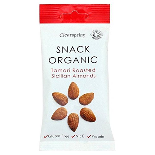 Clearspring Gluten Free Organic Tamari Roasted Almonds 30g von Clearspring