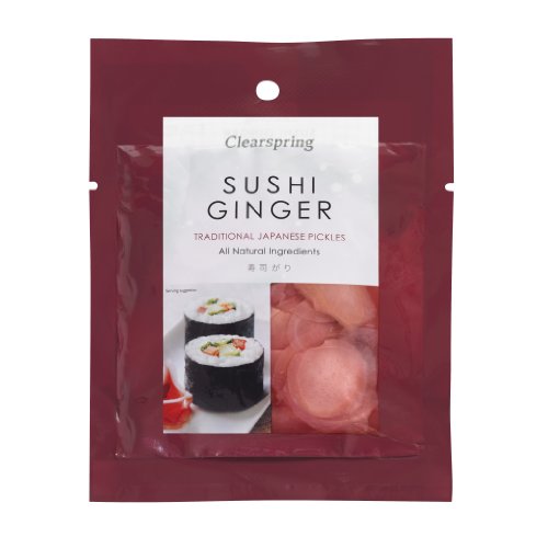 Clearspring | Sushi Ginger Pickle Organic | 1 x 50g von Clearspring