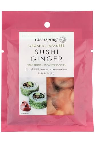 Clearspring | Sushi Ginger Pickle Organic | 1 x 50g von Clearspring