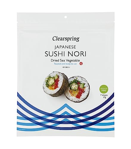 Clearspring | Sushi Nori - toasted | 7 x 17g von Clearspring