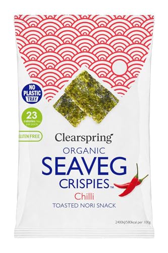 SNACK ALGA NORI TOSTADO CHILI 4 gr von Clearspring