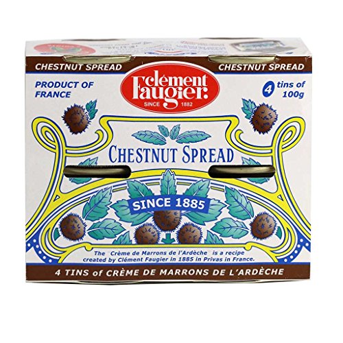 Clement Faugier - Gourmet Chestnut Spread from France 4 mini cans 4x3.5oz by Clement Faugier von Clement Faugier