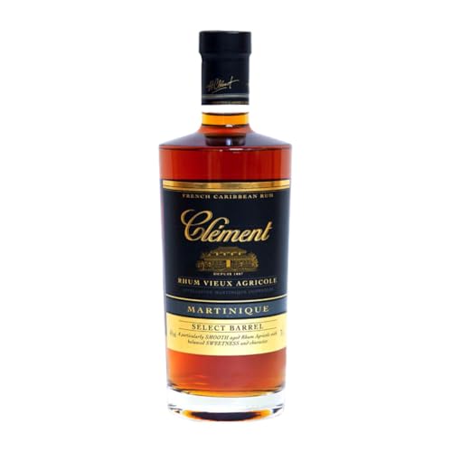 Rum 6 Einheiten Box Clément Select Barrel Miniaturflasche 5 cl von Clément Rhum