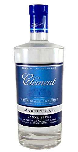 Clement Rhum Blanc Canne Bleue 0,7 Liter 50% Vol. von Clément