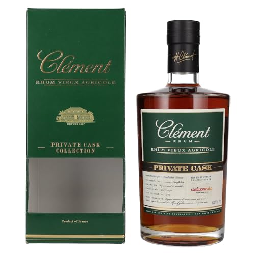 Clément Rhum Vieux Agricole PRIVATE CASK Pedro Ximénez delicando Edition 60,8% Vol. 0,7l in Geschenkbox von Clément