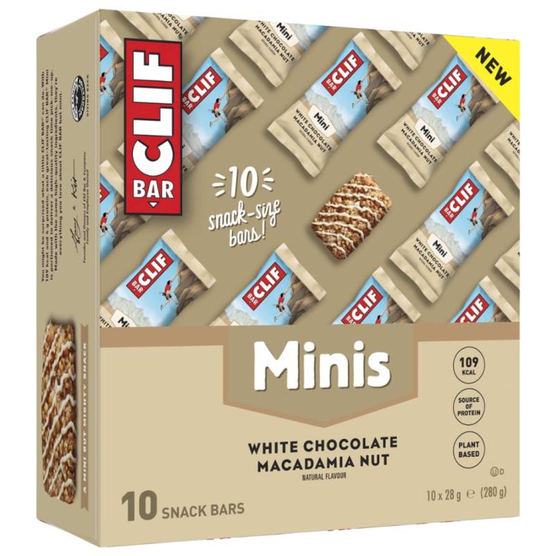 White Chocolate Macadamia - Mini Energieriegel, 1 Stück von Clif Bar