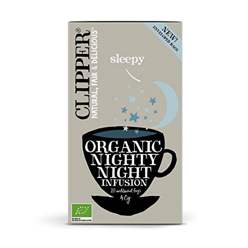 Clipper Bio Nighty Night Tee, 20 Teebeutel von Clipper Natural, Fair & Delicious