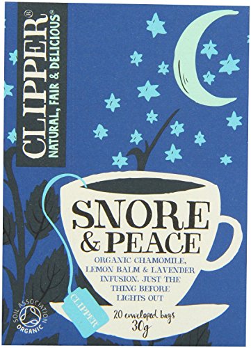 Snore & Peace - Org Chamomile, Lemon Balm & Lavender - R - 20env von Clipper