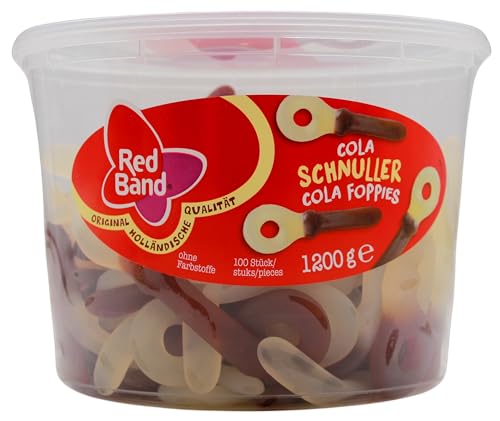 Red Band Cola Schnuller, 6er Pack (6 x 1.2 kg) von Cloetta Holland BV Postbus 72, NL-4900 AB Oosterhout