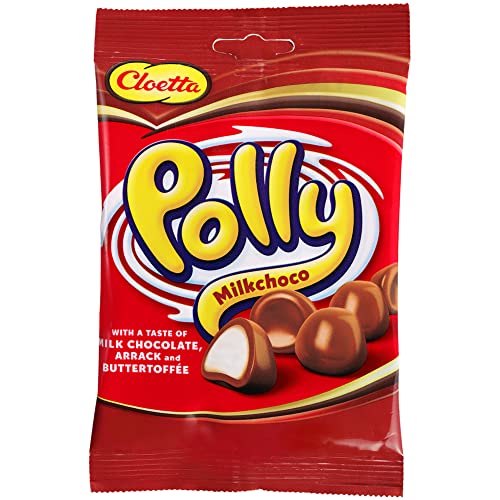 CLOETTAS Milkchoco Pollys (rot) - 130g Tüte von Cloetta