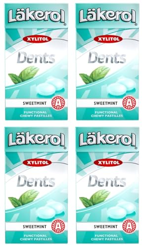 Cloetta Lakerol Dents Sweetmint Pastillen 4 Schachteln of 36g von Cloetta