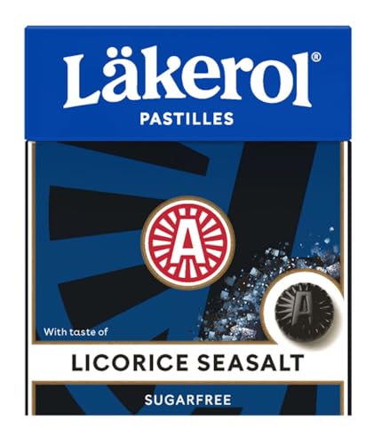 Cloetta Lakerol Licorice Seasalt Pastillen 4 Schachteln of 25g von Cloetta