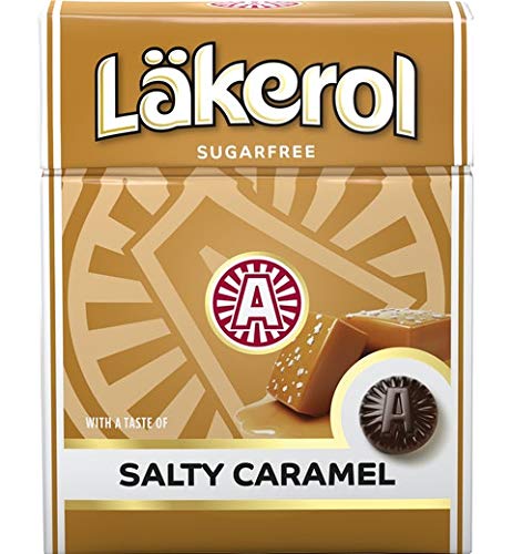 Cloetta Lakerol Salty Caramel Pastillen 24 Schachteln of 25g von Cloetta