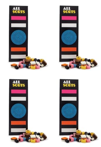 Cloetta Malaco 8 kind of Liquorice Allsorts Lakritze 4 Schachteln of 1kg von Cloetta