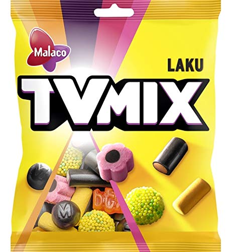 Cloetta Malaco TV MIX Laku Gummiartig 1 Pack of 325g von Cloetta