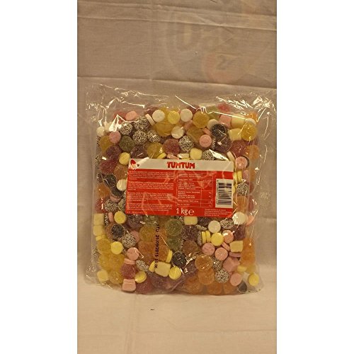 Red Band Fruchtgummi Tum Tum 1000g Beutel (sortierte Drops) von Cloetta