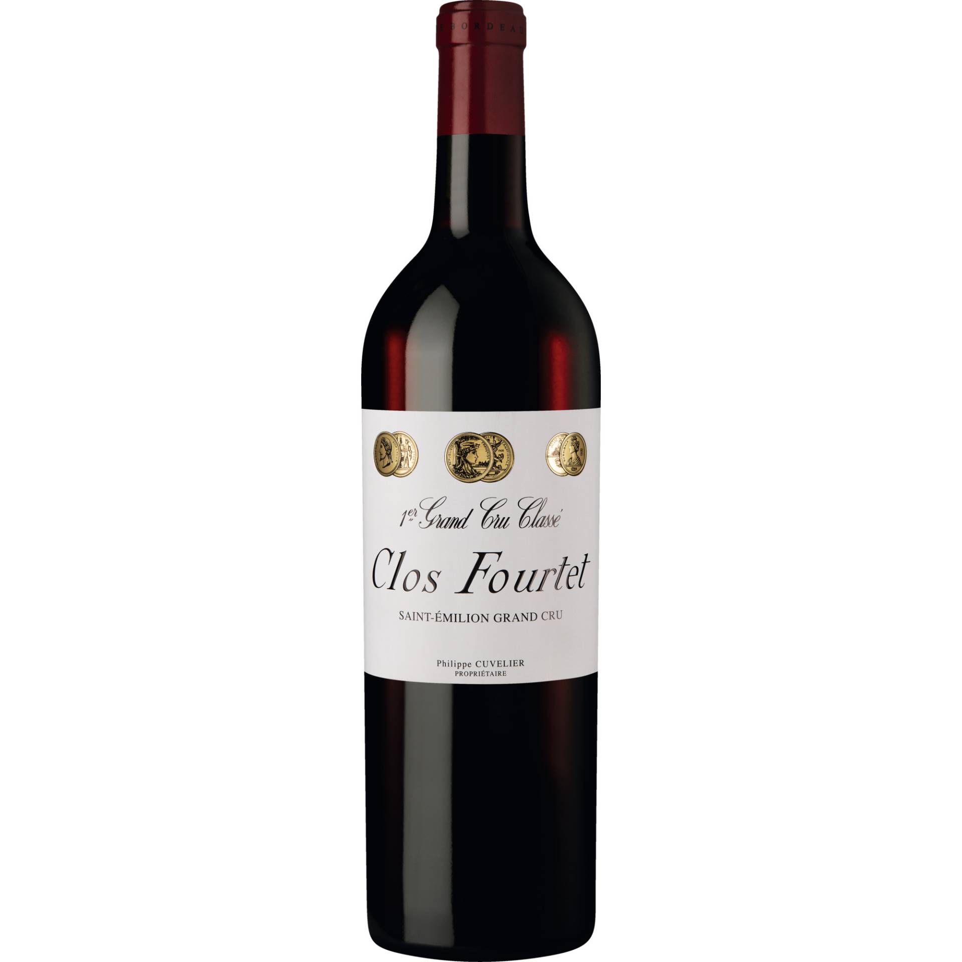 Château Clos Fourtet, Saint-Emilion AOP, 1er Grand Cru Classé, Bordeaux, 2020, Rotwein von Clos Fourtet, 33330 Saint-Emilion, France