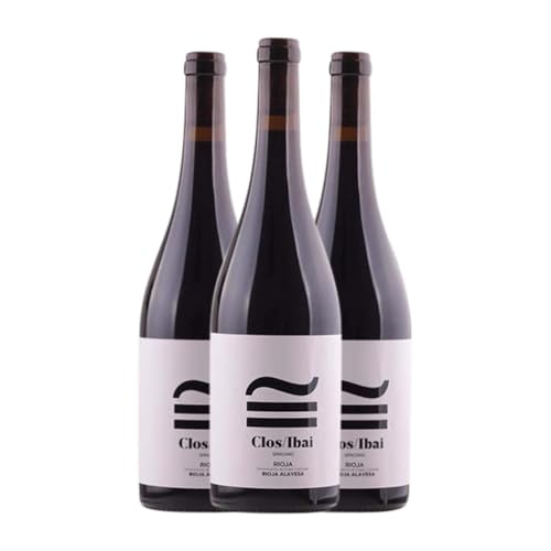 Clos Ibai Graciano Rioja 75 cl Rotwein (Karton mit 3 Flaschen von 75 cl) von Clos Ibai Viticultores