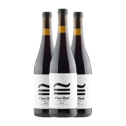 Clos Ibai Grenache Rioja 75 cl Rotwein (Karton mit 3 Flaschen von 75 cl) von Clos Ibai Viticultores