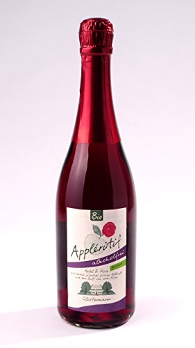 BIO Appléritif Apfel & Rose mit ARONIA - feinherb ALKOHOLFREI Obsthof Clostermann-Neuhollandshof Niederrhein 750 ml von Clostermann
