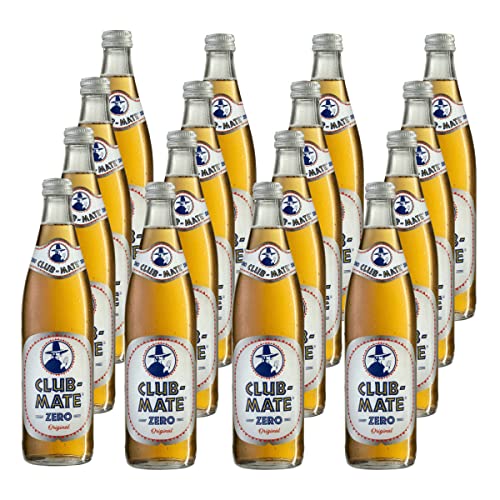 Club-Mate Zero Original 16 Flaschen je 0,5l incl. Mehrweg Pfand von Club Mate