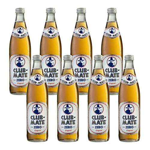 Club-Mate Zero Original 8 Flaschen je 0,5l incl. Mehrweg Pfand von Club Mate