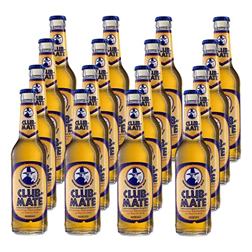 Club-mate das Original 16 Flaschen je 0,33l incl Mehrweg Pfand von Club Mate