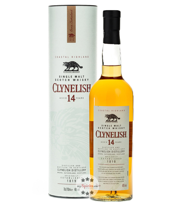 Clynelish 14 Jahre Single Malt Scotch Whisky (46 % vol., 0,7 Liter) von Clynelish Distillery