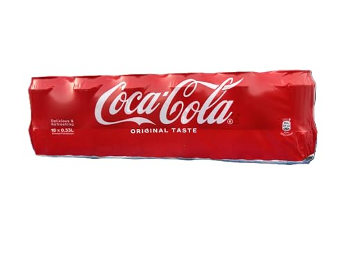 18 x 0,33l Coca Cola Dosen Softdrink Erfrischungsgetränk Pfandpreis inklusive von Coca-Cola