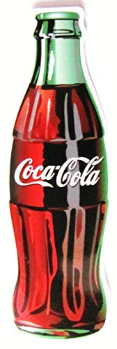 Coca C o l a - Aufkleber - Flasche - Motiv 024-65 x 21 mm von Coca Cola -