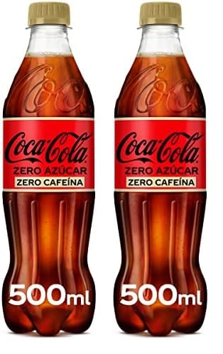 Coca Cola Zero Flasche, 500 ml (Packung mit 2) von Coca-Cola