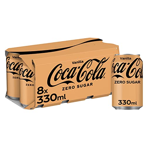 Coca-Cola Zero Sugar Vanilla 8 x 330 ml von Coca-Cola