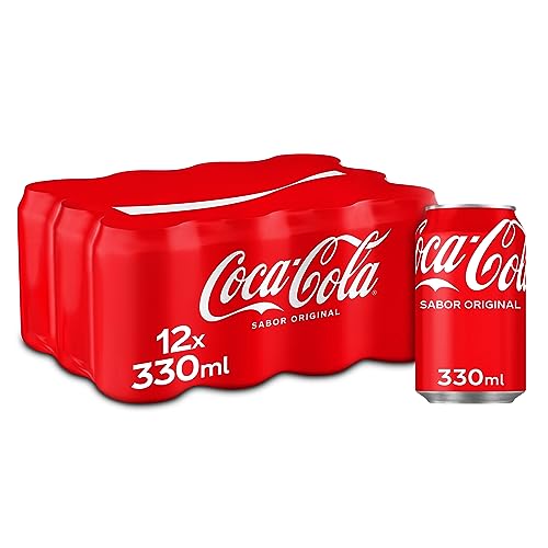 Refresco de Cola Coca Cola Clásica lata pack 12x33 cl von Coca-Cola