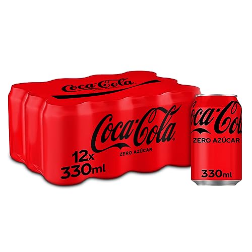 Refresco de Cola Coca Cola Zero lata pack 12x33 cl von Coca-Cola