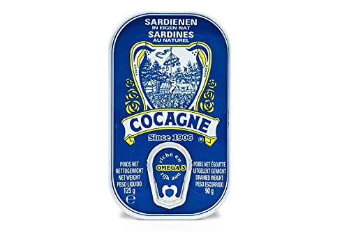 Sardinen im eigenen Saft | 10 x 125 g | Cocagne | Ramirez | Portugal von Cocagne