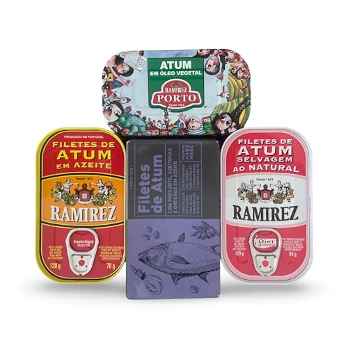 Thunfisch Konserven Mix Portugal - 4 x 120 g - Aveiro - Ramirez von Cocagne