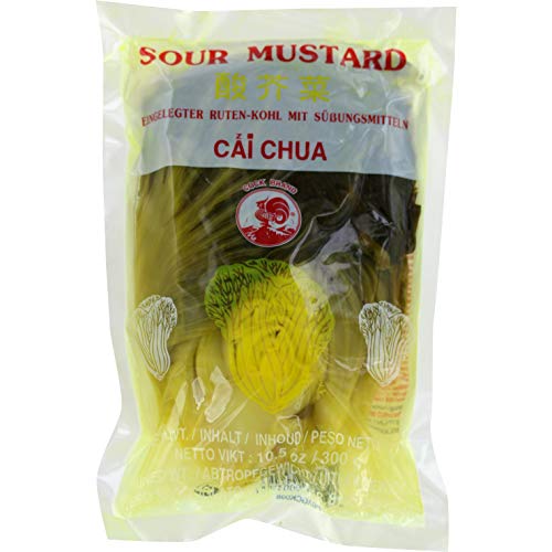 COCK - Eingelegter Saurer Senfkohl, 36er pack (36 X 300 GR) von Cock