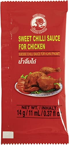 COCK Süße Chilisauce für Huhn, in Sachets - 45 x 14 g von Cock