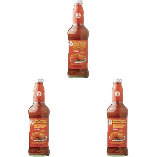 COCK - Süsse Chillisosse für Huhn, (1 X 800 GR) (Packung mit 3) von Cock