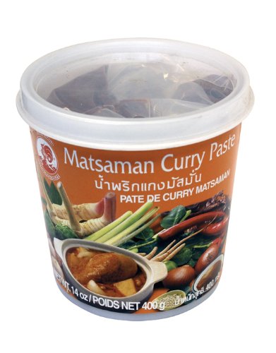 Cock Currypaste, Matsaman, 4er Pack (4 x 400 g Packung) von Cock