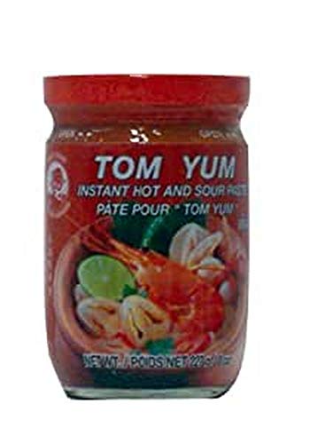 COCK - Instant Tom Yum Garnele Paste, 4er pack (4 X 227 GR) von Cock