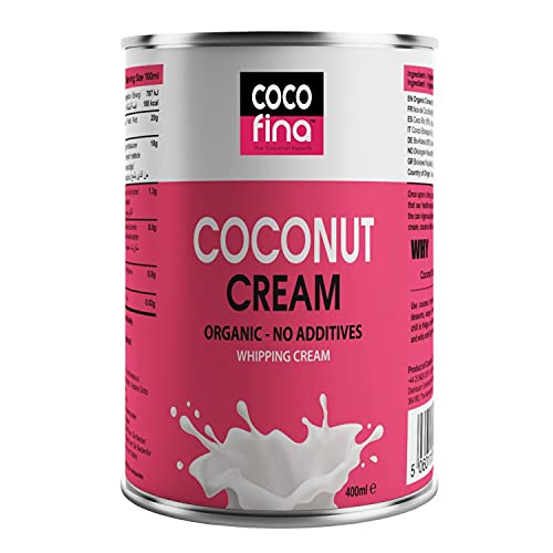 Cocofina Bio-Kokosnusscreme, 400 ml, 6 Stück von Cocofina