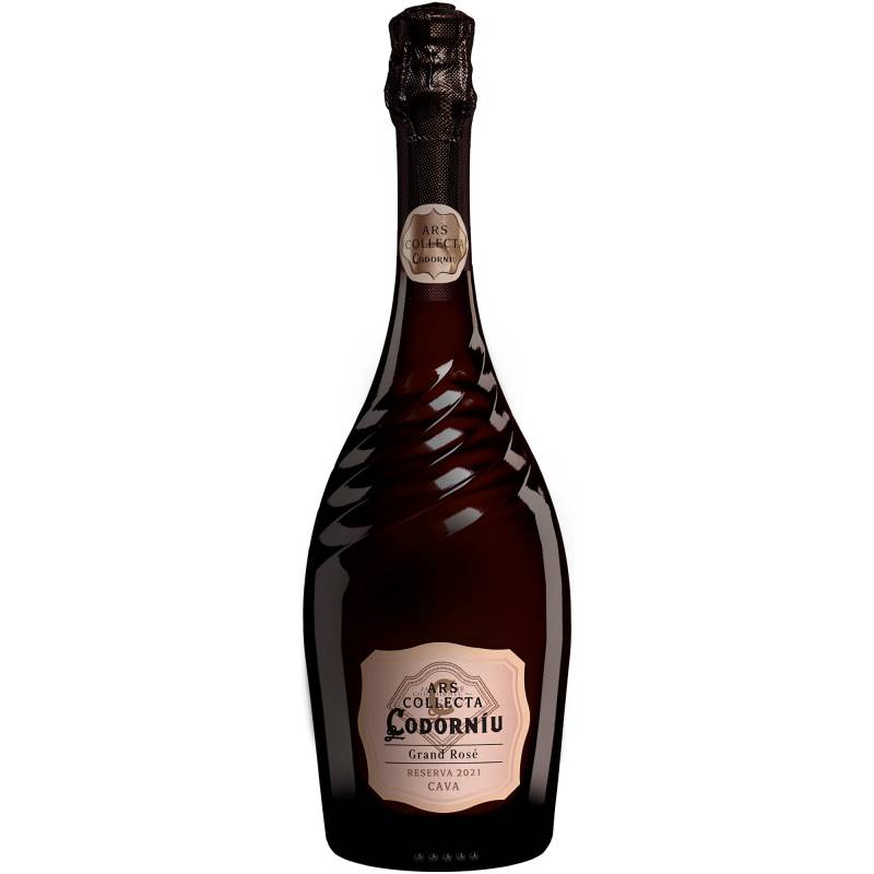 Codorníu Cava Ars Collecta Grand Rosé 2021  0.75L 11.5% Vol. Trocken aus Spanien von Codorníu