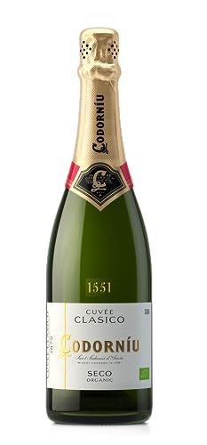 Codorníu Clásico Seco– Aromatischer, trockener Cava aus Spanien (1 x 0,75l) von Codorníu