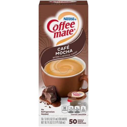 Nestle Coffee-Mate Cafe Mokka-Geschmack Kaffeesahne 50 Stück von Coffee Mate