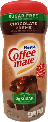 Nestle Coffee-Mate Sugar Free Creamy Chocolate 10.2 OZ (289g) von Coffee Mate