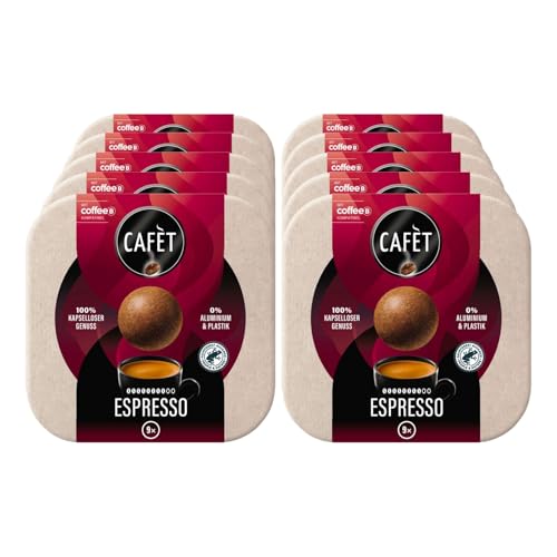 Cafet ESPRESSO für CoffeeB 9 Coffee Balls 51g, 10er Pack von CoffeeB