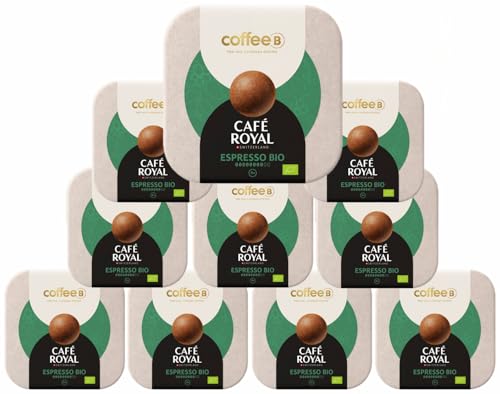 CoffeeB by Café Royal EspressoB 9 Coffee Balls 51g, 10er Pack (10x 9 Coffee Balls) von CoffeeB