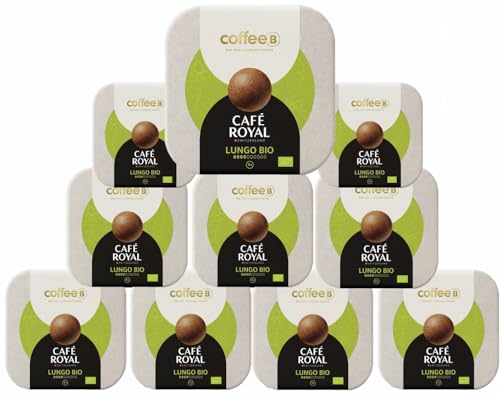 CoffeeB by Café Royal LungoB 9 Coffee Balls 51g, 10er Pack (10x 9 Coffee Balls) von CoffeeB